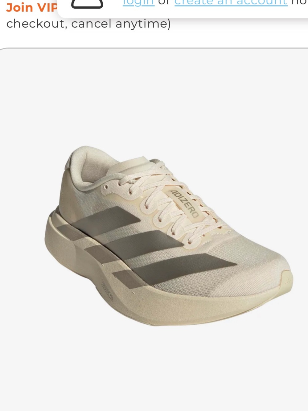 adidas Adizero Women's Running Shoe 8.6